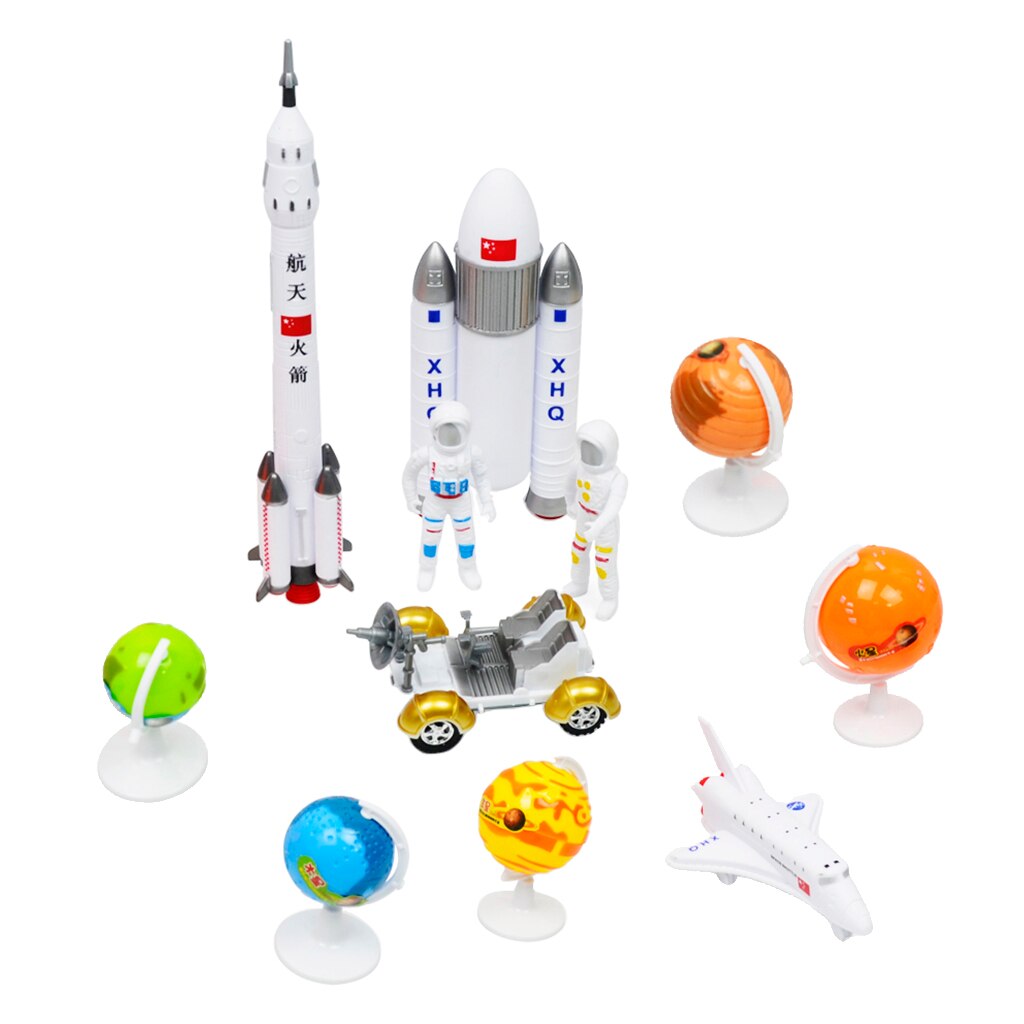 Space Exploration Toy Set Aviation Model Educational Toys Age 3+