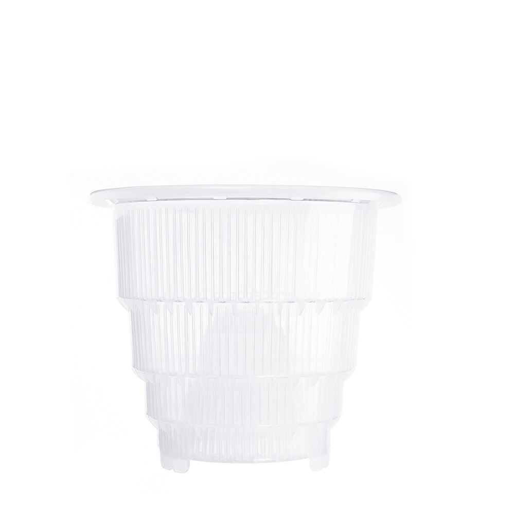 5/6/7 inch gaas pot pp transparante orchideeën bloempot duurzame vlezige plantenbak bloempot met gaten huis tuinieren decoratie: 5 inch