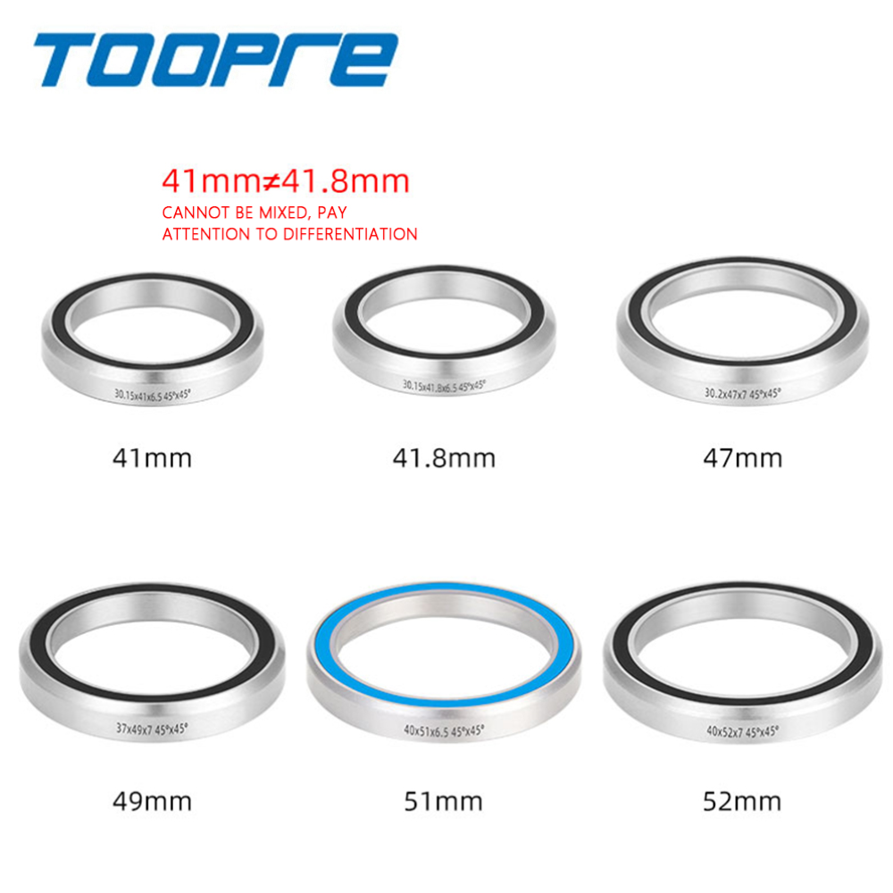 Steel Bicycle Headset Bearing Repair Parts Wear Resistance Steering Bearings Waterproof Replacement Bike Accessories