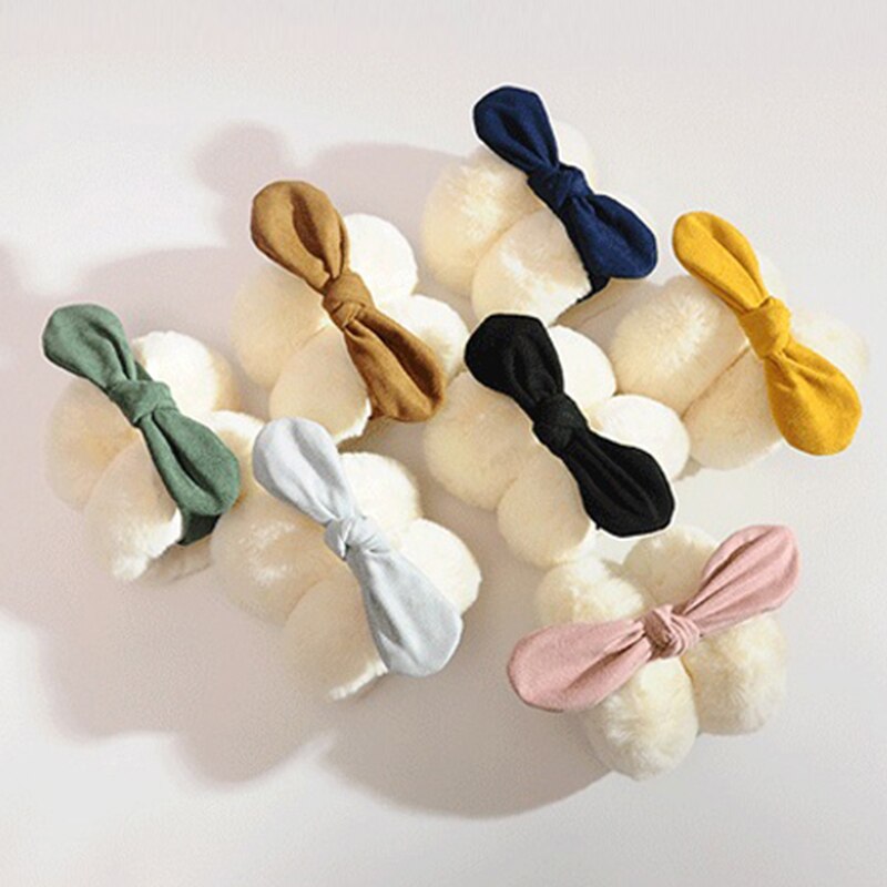 Women Cute Rabbit ears fur winter Earmuffs ear muffs warmers comfort warmuffs warm fur headphones for girls winter accessories