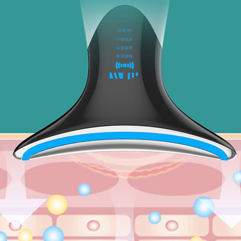 Hoge Frequentie Facial Machine, Hals Huidverstrakking Lifting Apparaat Oplaadbare, Anti Aging Gezicht Nek Massager