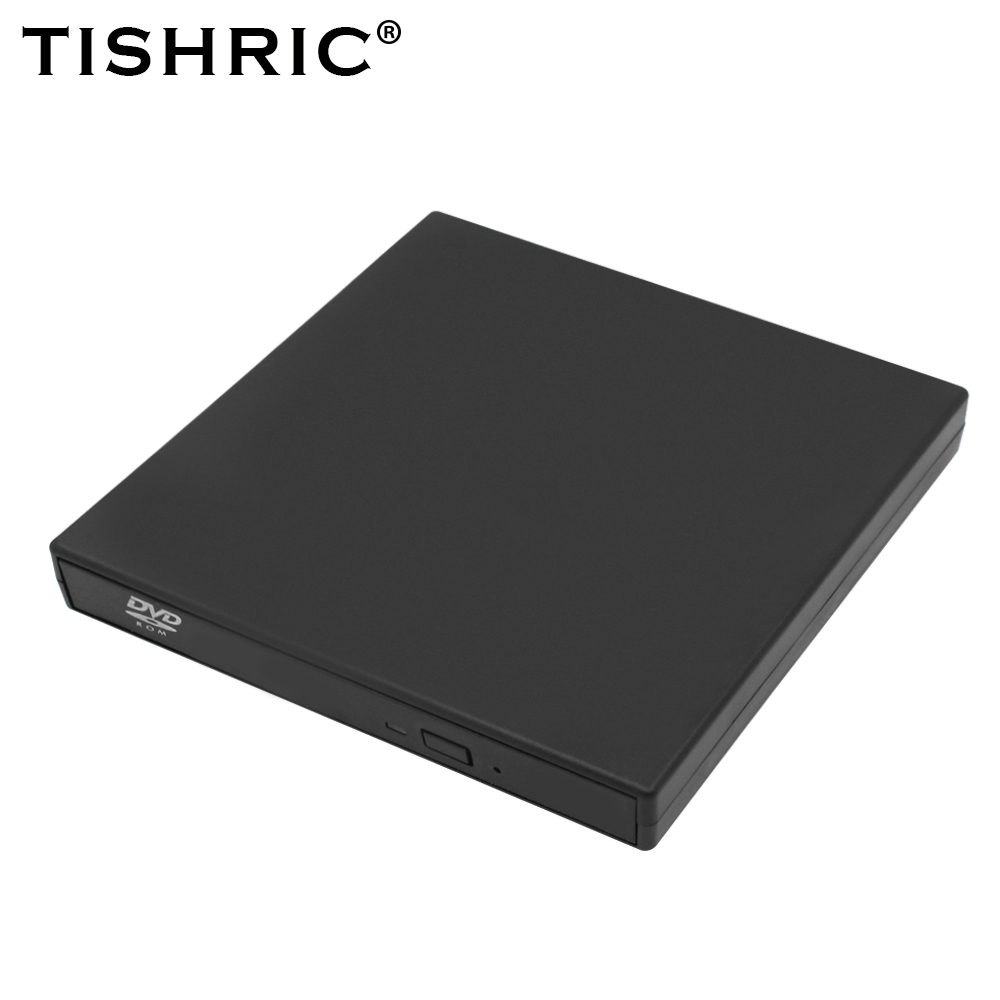 TISHRIC External Optical CD DVD Drive Player USB 2.0 DVD Combo Plug and Play External DVD Player For PC Laptop Desktop: Default Title
