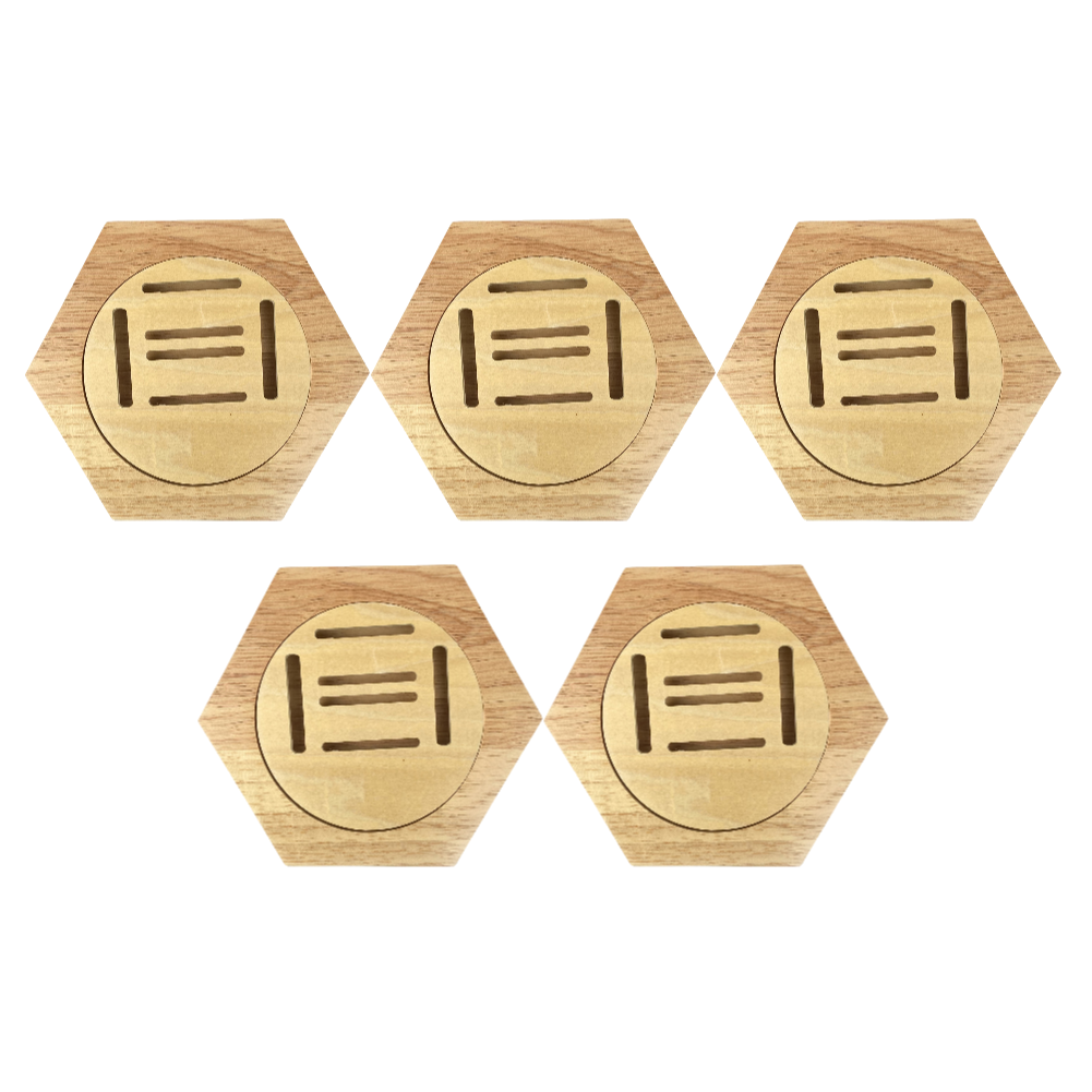 10-1PC Medal Holder Display - 1 Pack Hexagonal Honeycomb Medal Display Stand: light green