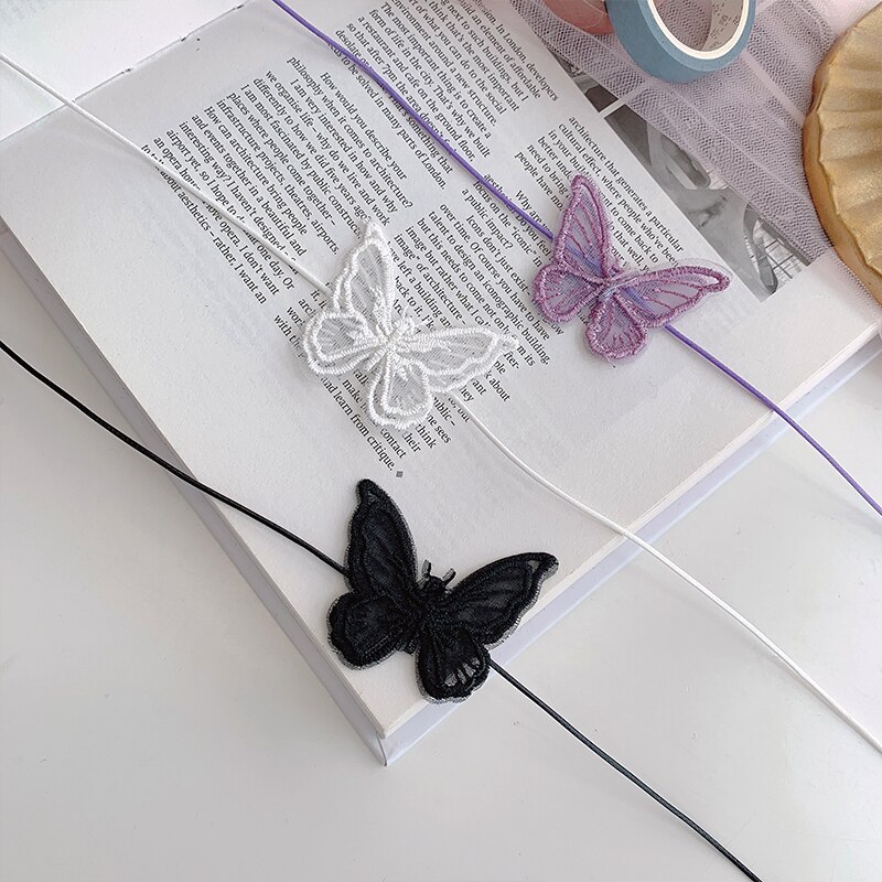 Spitze Schmetterling Halskette für Frauen