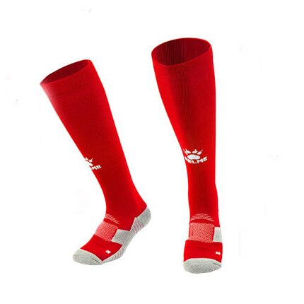 KELME Sport Socken Männer Fußball Socken Anti Slip Fußball Socken Baumwolle Strümpfe Gute Atmungsaktiv Männlichen K15Z908: M / Rot