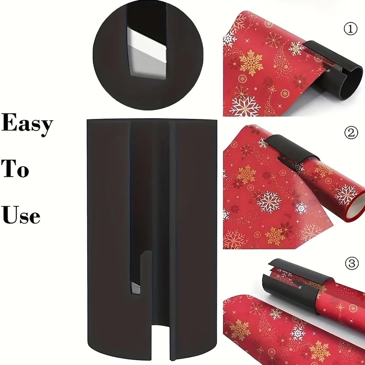 1pc Portable Mini Paper Cutting Machine Christmas Packaging Paper Cutting Knife Cutting Wrapping Paper Cutter