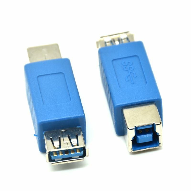 Usb 3.0 Type A Female Naar Usb Type B Male Converter Adapter Usb Print Kabel Conector Wisselaar