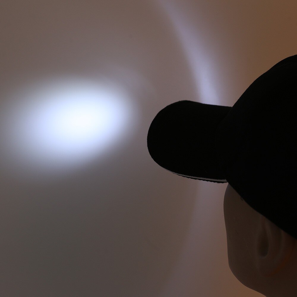 LED Hat Light Baseball Cap Outdoor Survival Tools Flash Headlight Hat For Hunting Walking Fishing Running Sports Cap Men Women