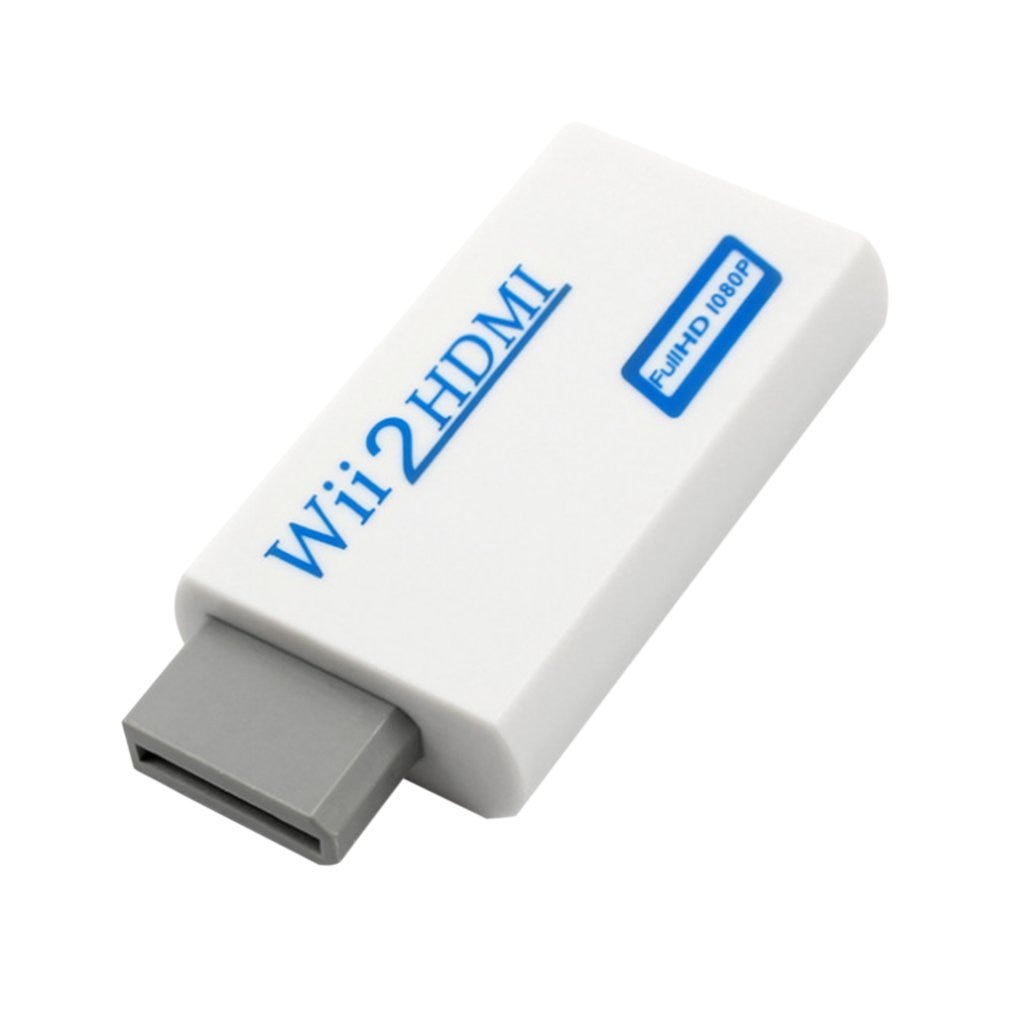 Voor Nintendo Wii Probleemloze Plug En Play Voor Wii Naar Hdmi 1080 P Converter Adapter Wii2hdmi 3.5 Mm Audio box Voor Wii-Link