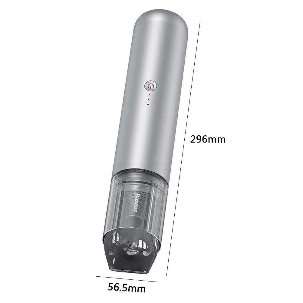 Baseus-aspiradora inalámbrica A3 para coche, aspirador de alta potencia QC3.0, recargable por USB, 15000Pa, 135W, carga para el hogar