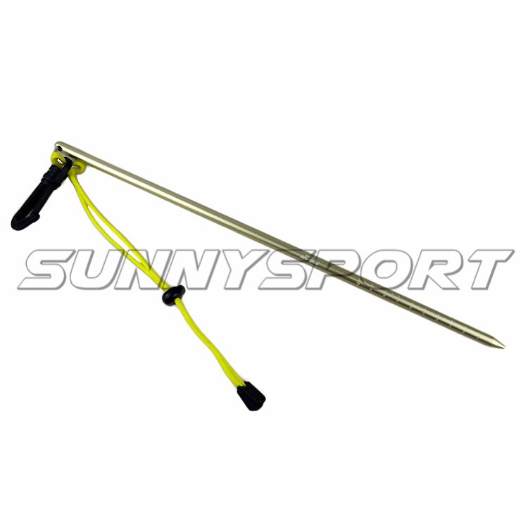 Attrezzatura subacquea, subacquea Tinker bastone sonda, in lega di alluminio multicolore subacquea squillo nuovo prodotto, prodotto autentico.: YELLOW