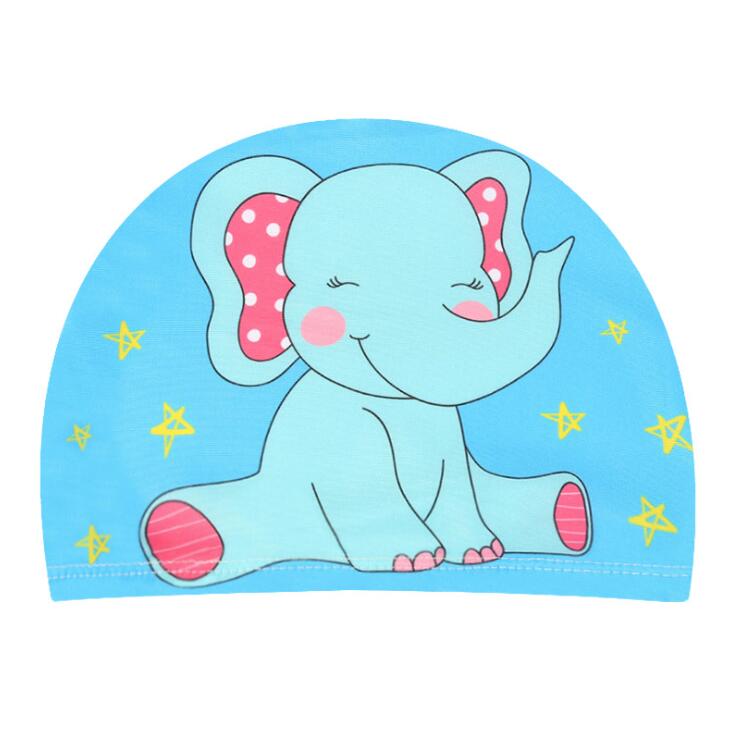 Badmuts Voor Kinderen Elastische Stof Leuke Cartoon Zwembad Badmuts Mooie Kids Protect Oren Zwemmen Hoed Voor Jongens Meisjes: Style 11