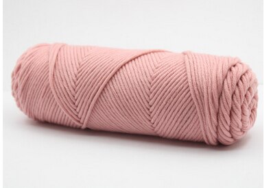 Fil de soie naturel doux, 500 g/lot, fil épais pour tricoter, laine bébé, crochet, écharpe, pull, fil de tissage,: 20 meetpink