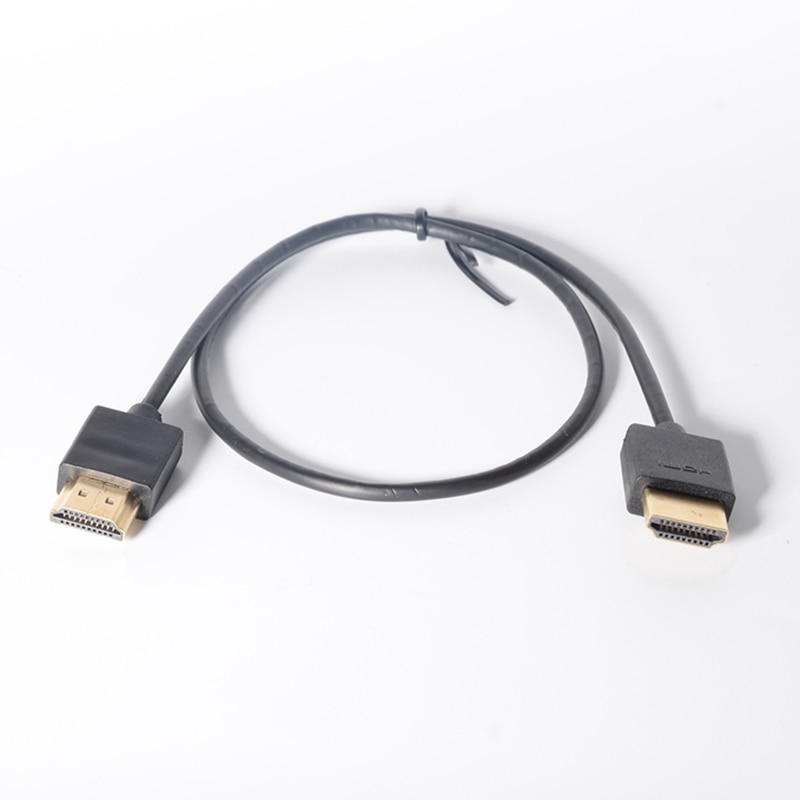 OD 3.0mm Super Soft HDMI male to male Thin Cable for Moto Mobile Phone Tablet 2k 1080p hd Light-weight Portable 30CM 1M 2M 3M