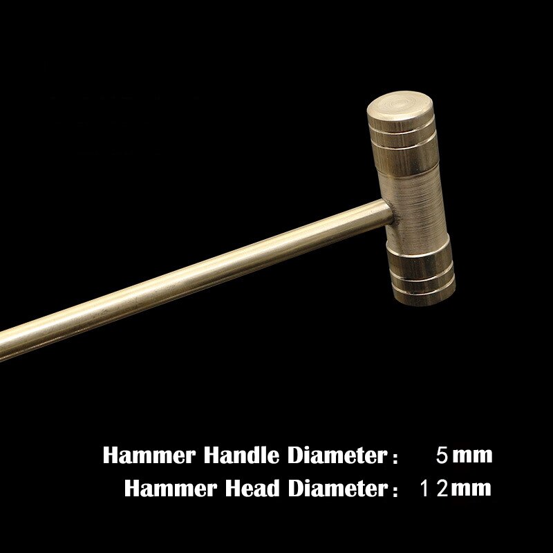 Solid Small Brass Hammer Clock Watch Repairing Precision Installation Production Hand Tools Maintenance Supplies