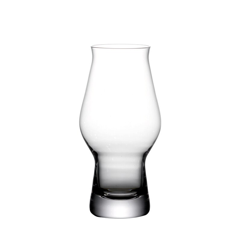 Set  of 2 17 ounce blyfritt kristall ölglas handgjorda blåsta ölglas för familjefest bar 500ml kapacitet