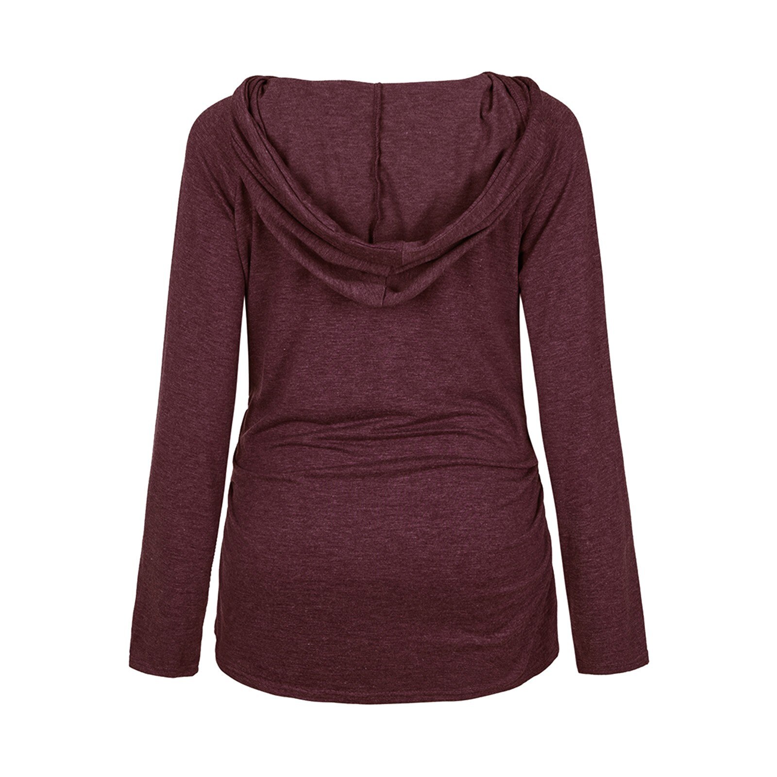 Plus Size Nursing Top Breastfeeding Casual Long Sleeve Women Winter Hoodie Sweatshirt for Feeding Maternity Pregnancy Clothes
