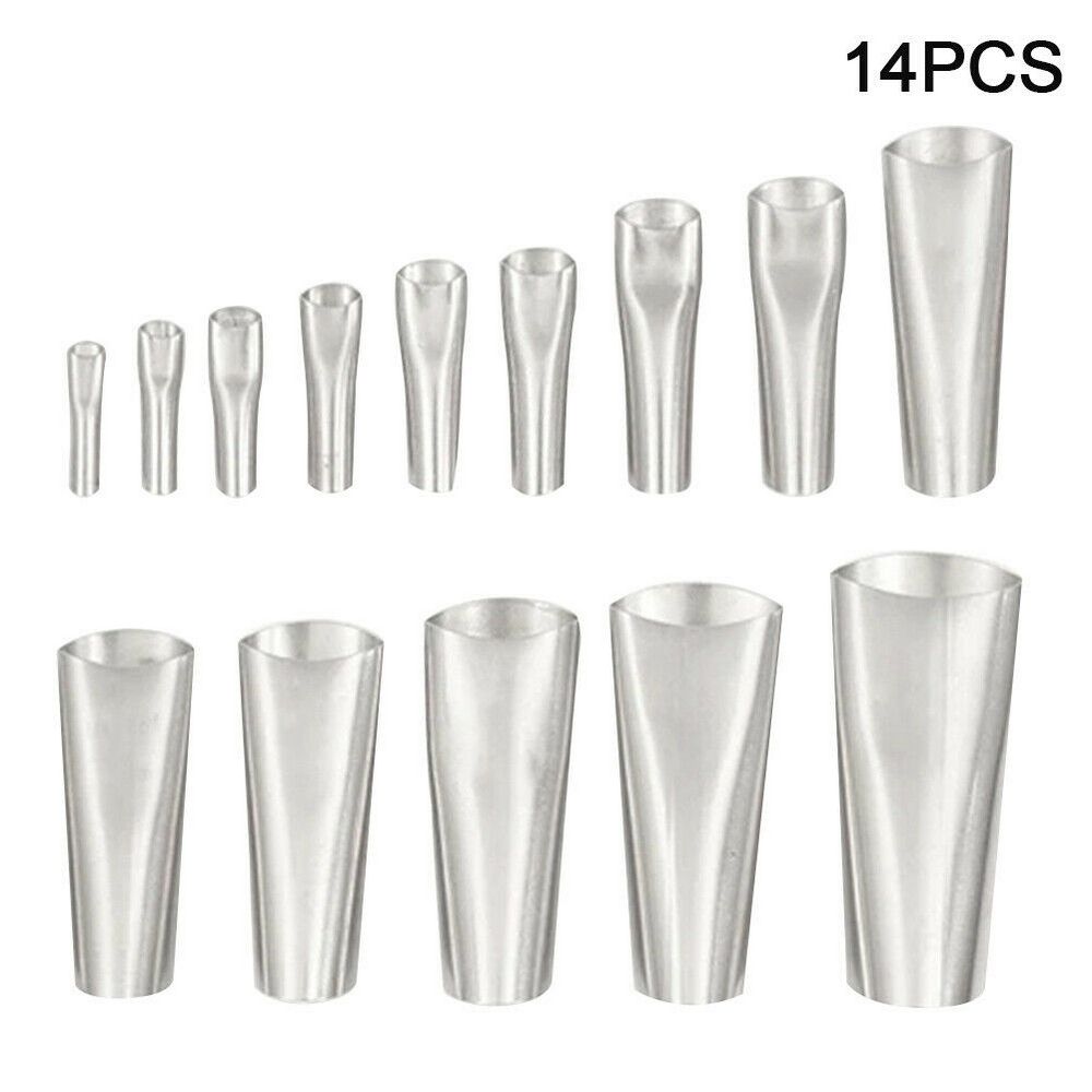 14Pcs Caulking Nozzle Applicator Finishing Tool Caulk Finisher Sealant Smooth Scraper Grout Kit Tool For Wall Set Accessories