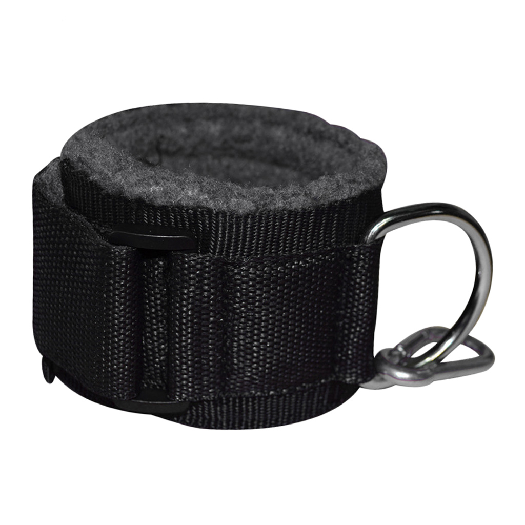 Correa de tobillo acolchada para ejercicio físico, brazalete para glúteos, extensiones de piernas
