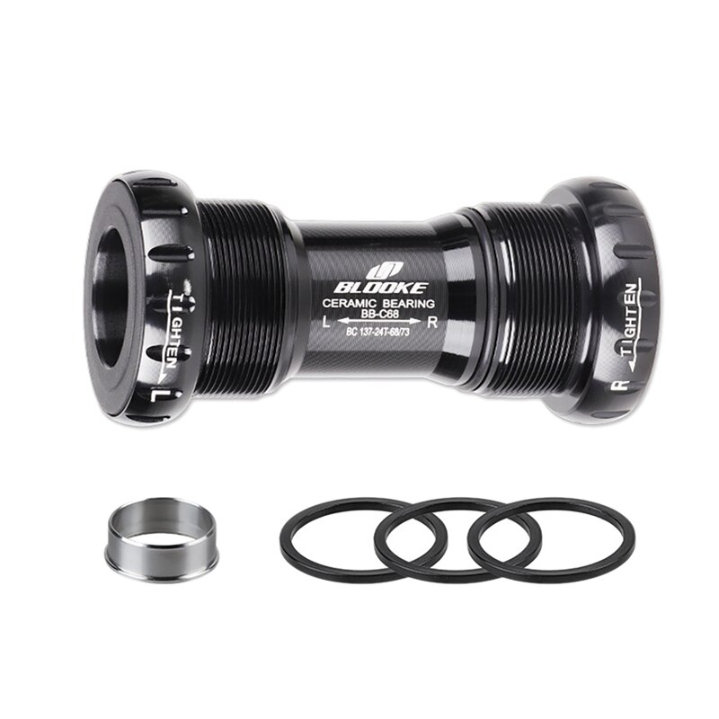 BLOOKE-rodamiento BB para bicicleta de montaña, Kit de soporte inferior de cerámica sellada, pieza de juego de bielas SRAM GXP Prowheel: Borgoña