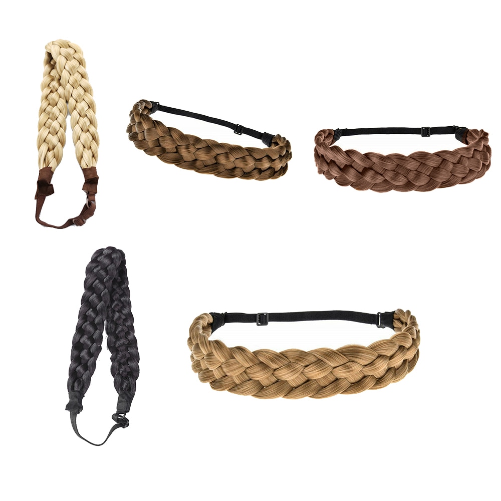 bohème facile à porter bandeaux élastique tressé cheveux bandeau fournitures de mariage accessoires de coiffure outil