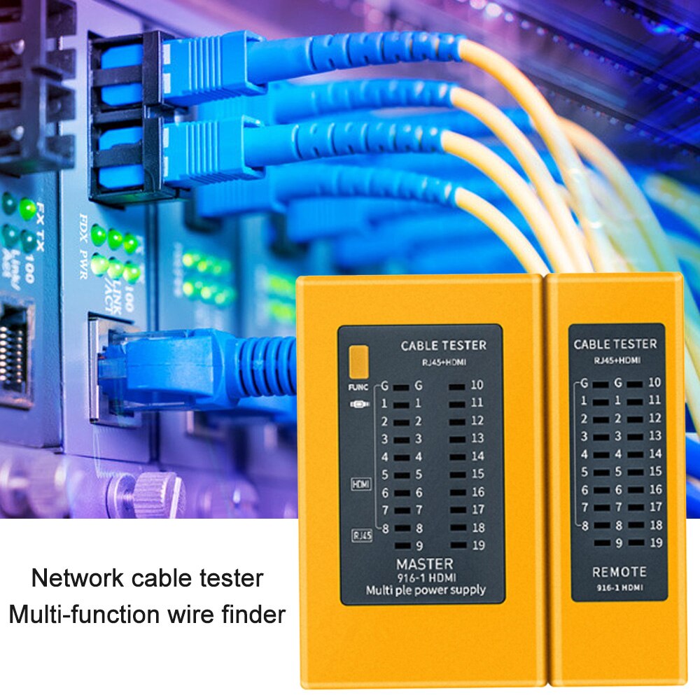 Draagbare Professionele Multifunctionele Industriële Controle Elements Wire Finder Netwerk Kabel Tester Wire Line Finder