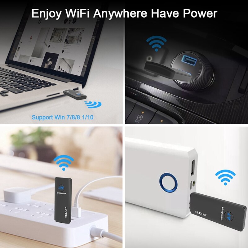 Edup 150mbps 4g usb wifi dongle lte universal usb modem suporte 3g/4g nano cartão sim para desktop notebook tablet telefone