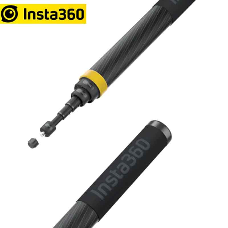 Insta360 Versie 3M Ultra-Lange Extended Edition Koolstofvezel Selfie Stok Accessoires Voor Insta360 Gopro Hero 9 10 6 7 5 4 3