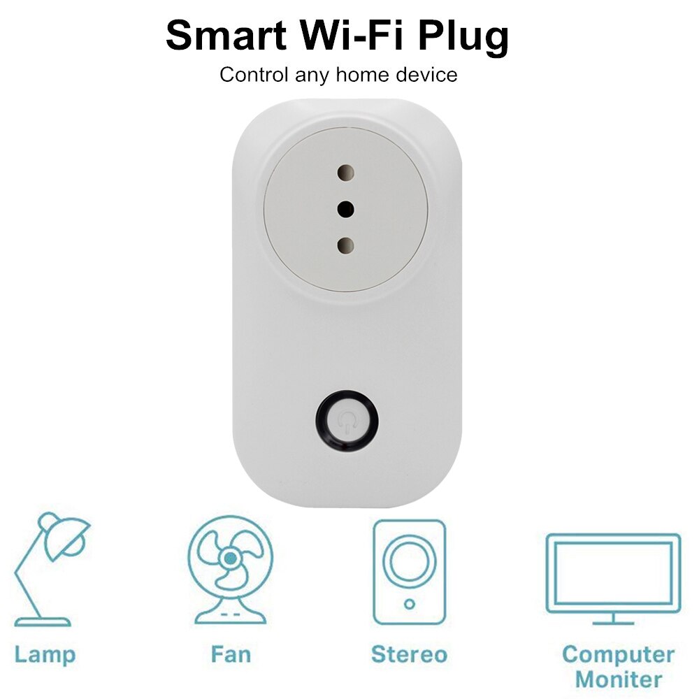 ACCKIP Italy Standard Wifi Smart Plug Tuya Smart 3 PIN Italy Plug Energy Monitoring Italy Socket with Mobile Remote Control