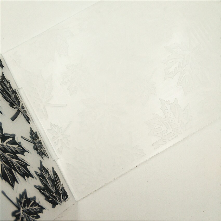 10.5x14.5cm maple leaf Embossing folders Plastic bump Scrapbooking DIY Template Fondant indentation Cake Photo Album Card Make