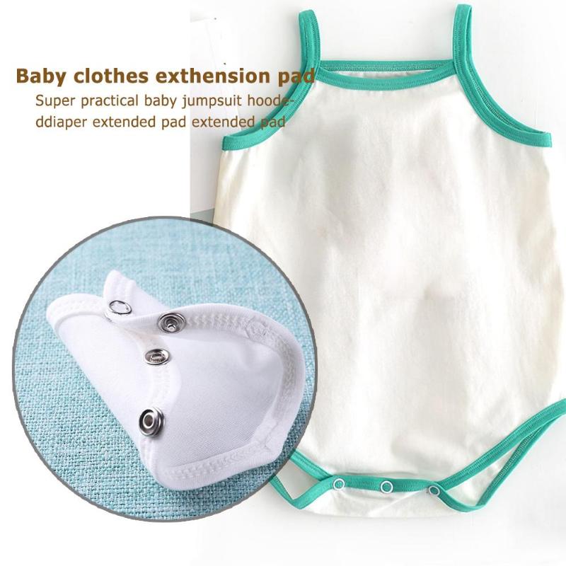 10 stk sød baby romper partner spædbarn kropsdragt jumpsuit romper forlænger pad jumpsuit extenders længde forlængelse ble klud