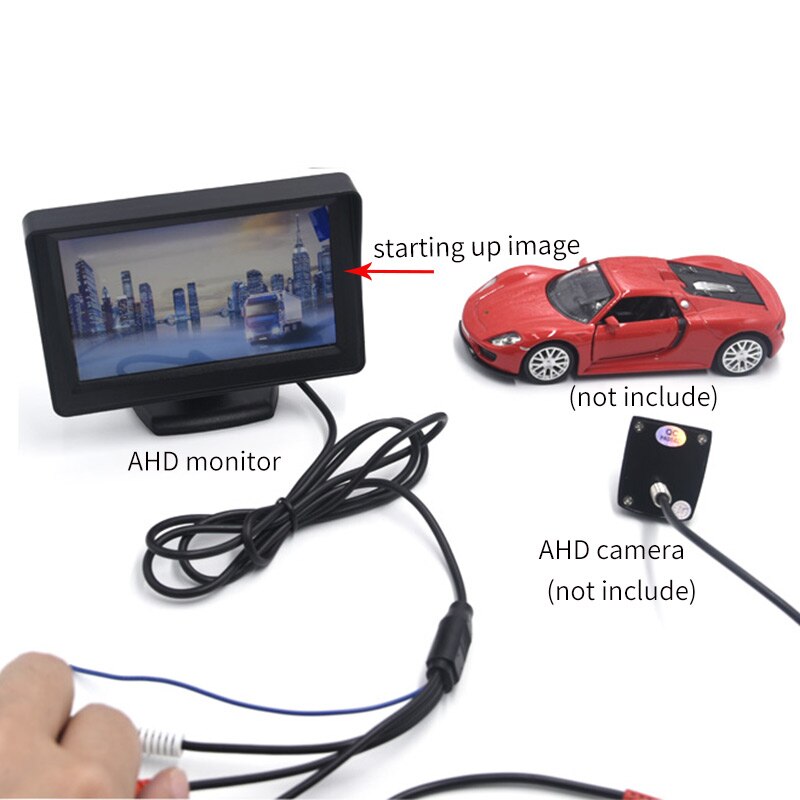 1280*720 high definition LCD Car Monitor with Good Sceen Display