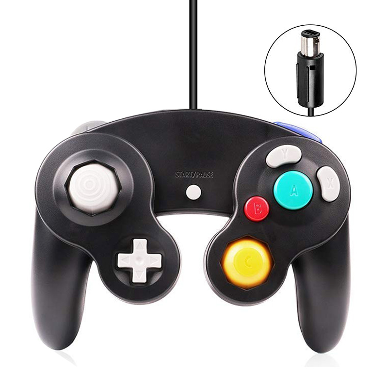 DATA FROG Wired Joypad Controller For Gamecube Controller Handheld Joystick For Computer For Nintend For Wii Vibration Gameing