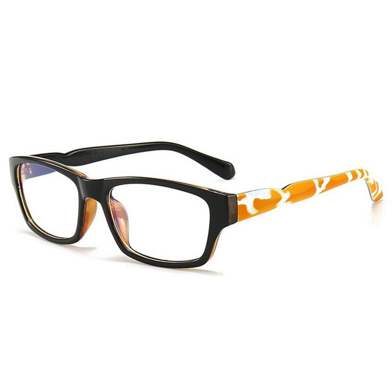 Mattsvart fyrkantig närsynthet glasögon kvinnor retro student närsynt glasögon manlig optik glasögon  -1.0 -1.5 to -4.0