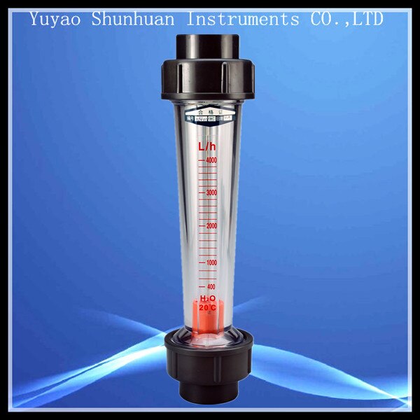 Medidor de flujo de rotámetro de agua, Contador, Sensor, lector, medidor de flujo LZS-40 DN40 400-4000/600-6000/1000-10000/1200-12000L/H