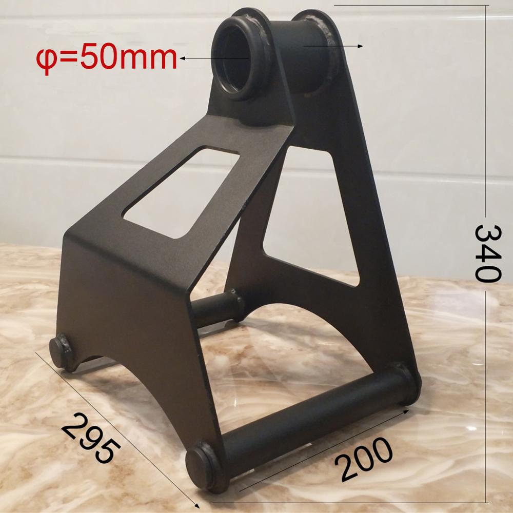 Home Gym Fitness Barbell Attachment For Deadlift Squat Workout V-Bar Core Strength Trainer Weight Lifting Handle Rowing Bar Rod: 1