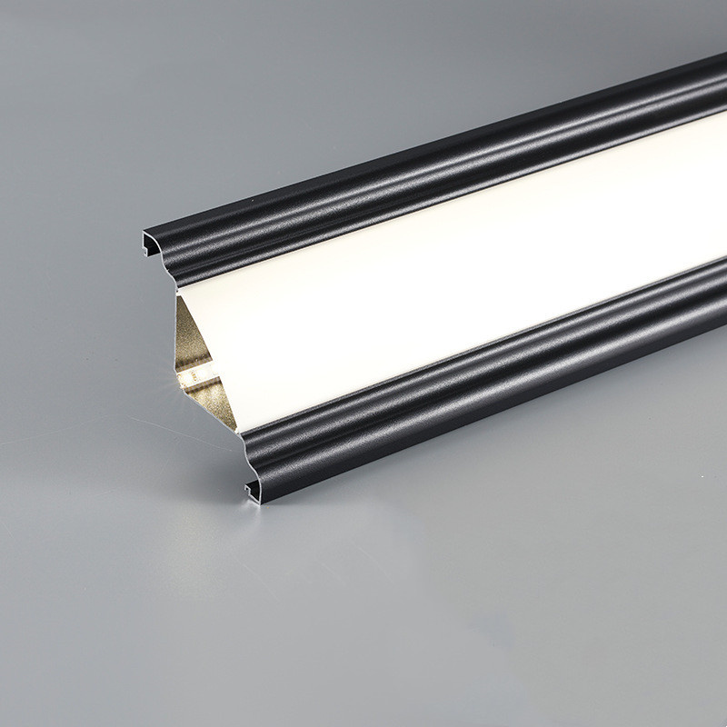 Ceiling Led Aluminum Profile Surface Mounted Wall Top Corner Decoration Indoor Atmosphere Lighting Linear Hard Bar Light Lamps: Yellow / green