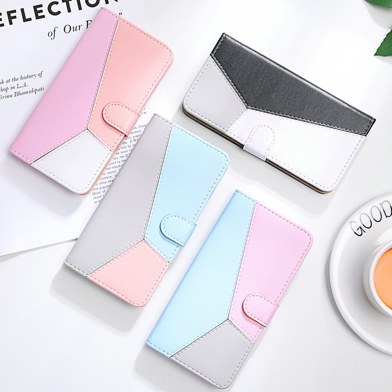 Schokbestendig Case voor Xiaomi Redmi 8A Redmi 8 Luxe Case Leather Geometrische Portemonnee Funda Redmi 8A Case 8 EEN A8 redmi8 Flip Cover