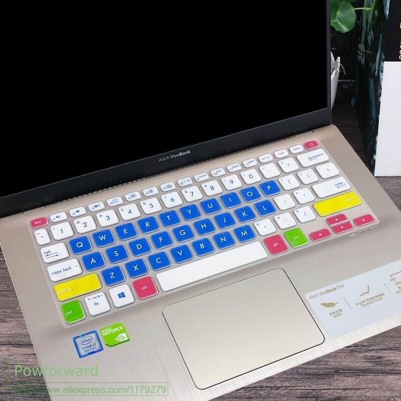 Laptop Keyboard Cover - Ultra-thin Silicone Skin for Asus Vivobook 14 X420 Series - Waterproof & Dustproof