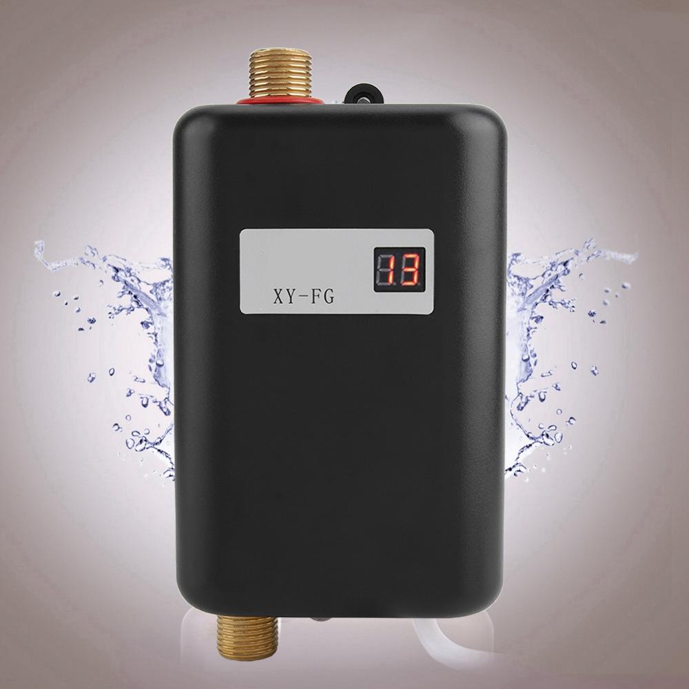 Instantaneous Mini Water Heater Instant Electric Tankless Water Heater Instant Electric Water Heating Shower 3800W