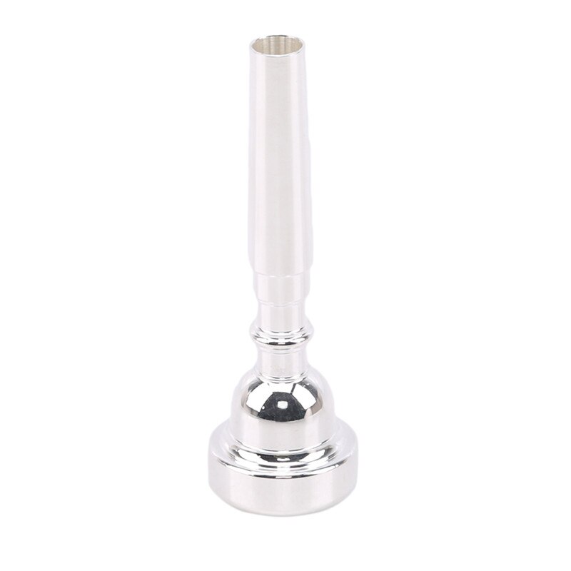 Professionele Trompet Mondstuk Meg 3C Maat Voor Bach Beginner Musical Trompet Accessoires Onderdelen Of Vinger Uitoefenaar: Silver 7C