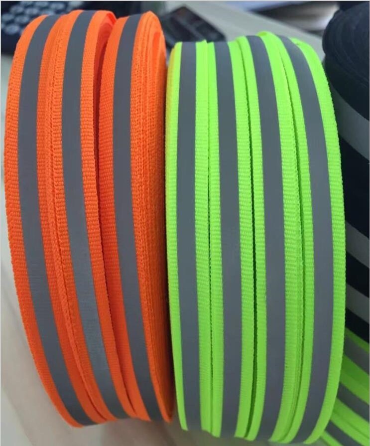 2.0cm 2.5cm 5cm Reflective Strip Sewing For Bag Clothing Reflective Material Accessories Webbing