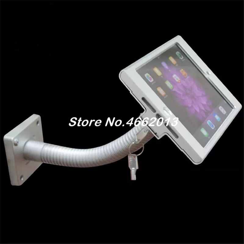 tablet stand holder on the wall/desktop, security tablet aluminum housing, with anti-theft mount enclosure for iPad mini1/2/3/4