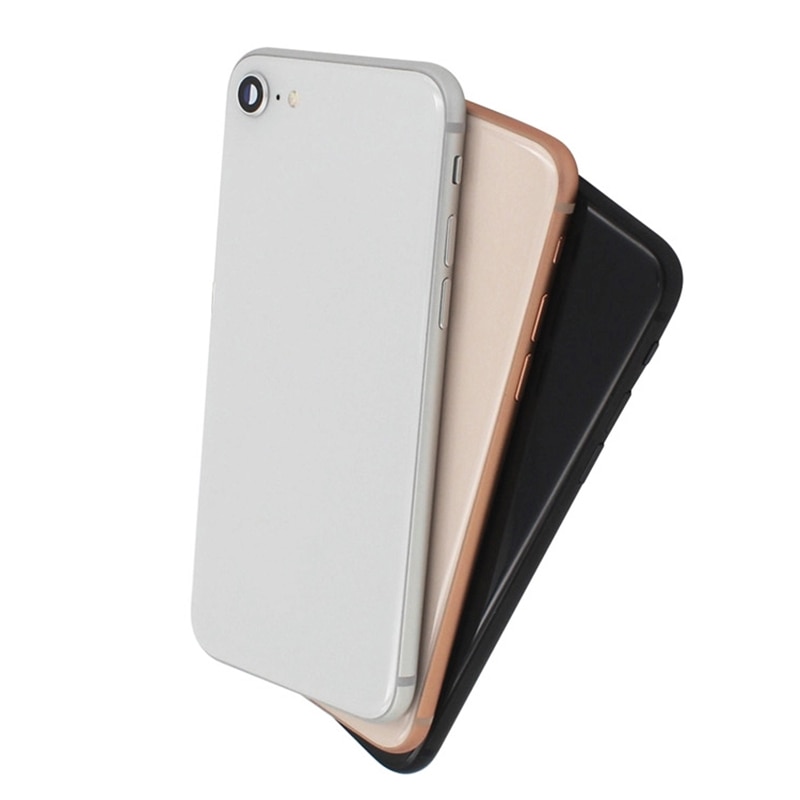 Back Housing Assembly Rear Door Battery Cover Case Chassis For iPhone 8 8g back cover with parts flex cable
