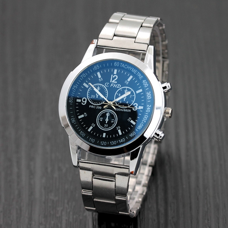 Mannen Automatische Horloge Saffier Luxe Mechanische Horloge Roestvrij Staal Waterdichte Horloge Mannen Relogio Masculino #2