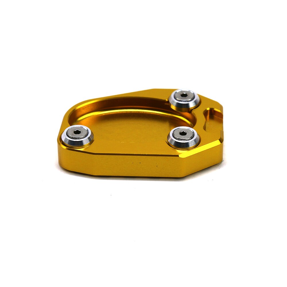 Motorfiets standaard voet zijstandaard pad ondersteuning plaat afdekking voor kawasaki  z1000: Goud