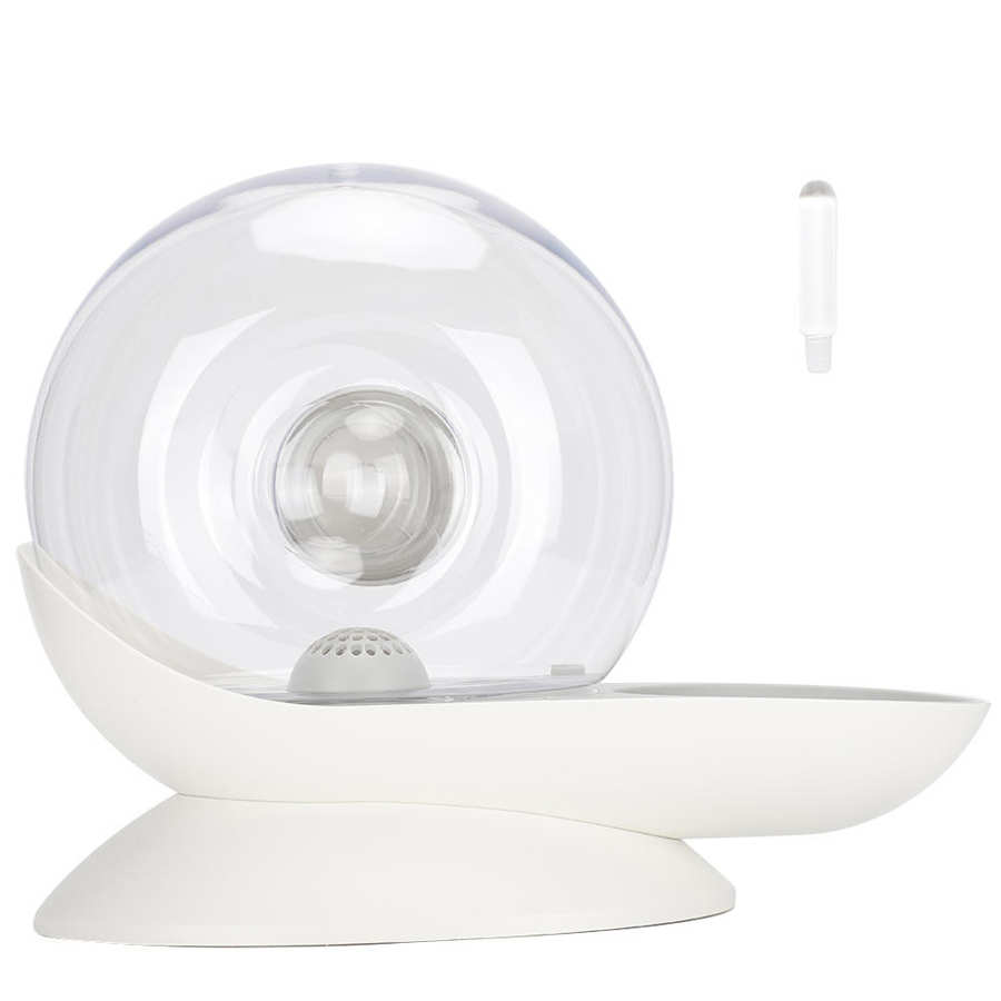 Snail Shaped Water Dispenser Plastic Water Feeder Bubble Snail Puppy for Pets Dogs Cats: Default Title
