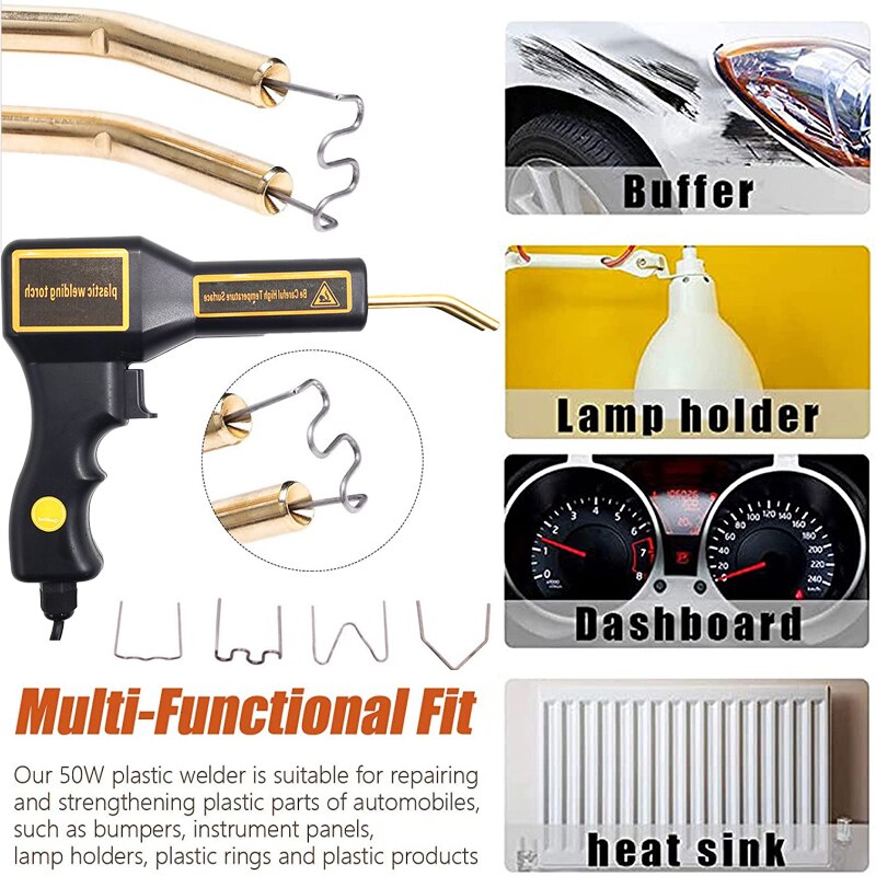 Machine à souder plastique PVC réparation, soudage, outil de Garage, agrafeuse à , agrafeuse réparation de pare-chocs de voiture