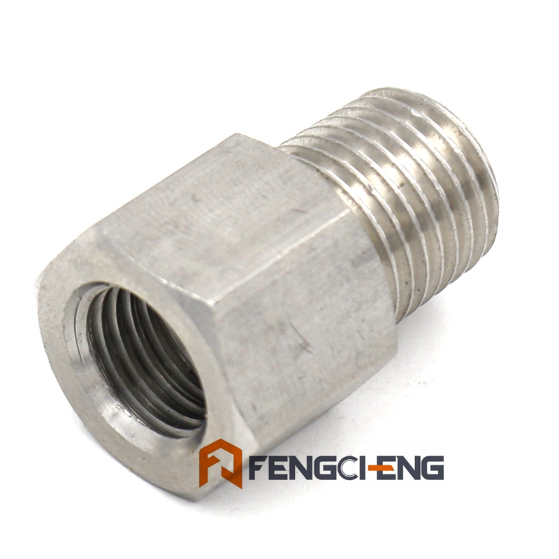 Stainless Flare Fitting - Female Flare (1/4 FFL) x 1/4" MPT Brewer Hardware