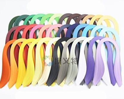 Syzopq Lot de bandes de quilling pour quilling au total 1940 (9 types